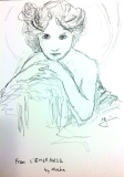 From Emeraude by Alphonse Mucha